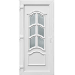 Bejárati ajtó Korzika fehér PVC