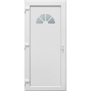 Bejárati ajtó Salamanca fehér PVC műanyag ajtó