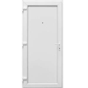 Bejárati ajtó Sevilla fehér PVC műanyag
