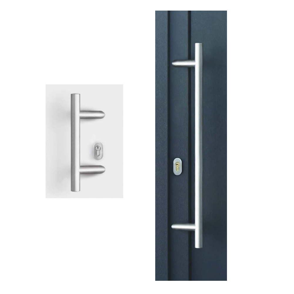 Inox ajtó behúzó